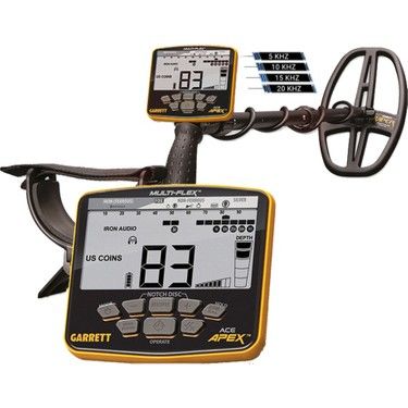 Garrett Ace Apex Basic Dedektör Viper Başlıklı (15x28cm)