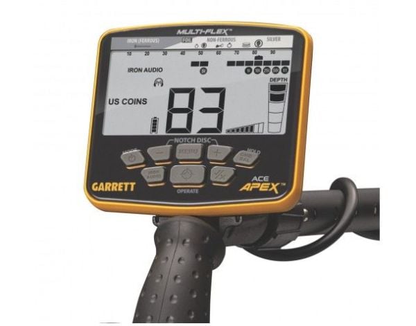 Garrett Ace Apex Basic Dedektör Viper Başlıklı (15x28cm)