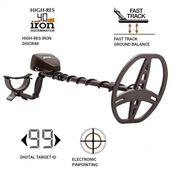 Garrett At Pro Dedektör (8,5x11'' DD Başlıkla)