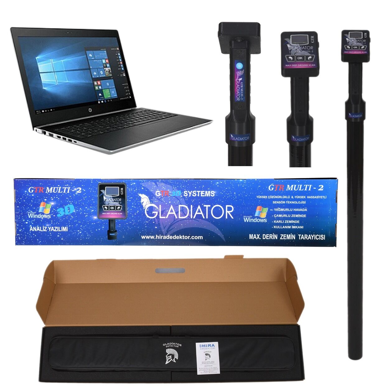 GTR MULTİ 2 YERALTI GÖRÜNTÜLEME CİHAZI