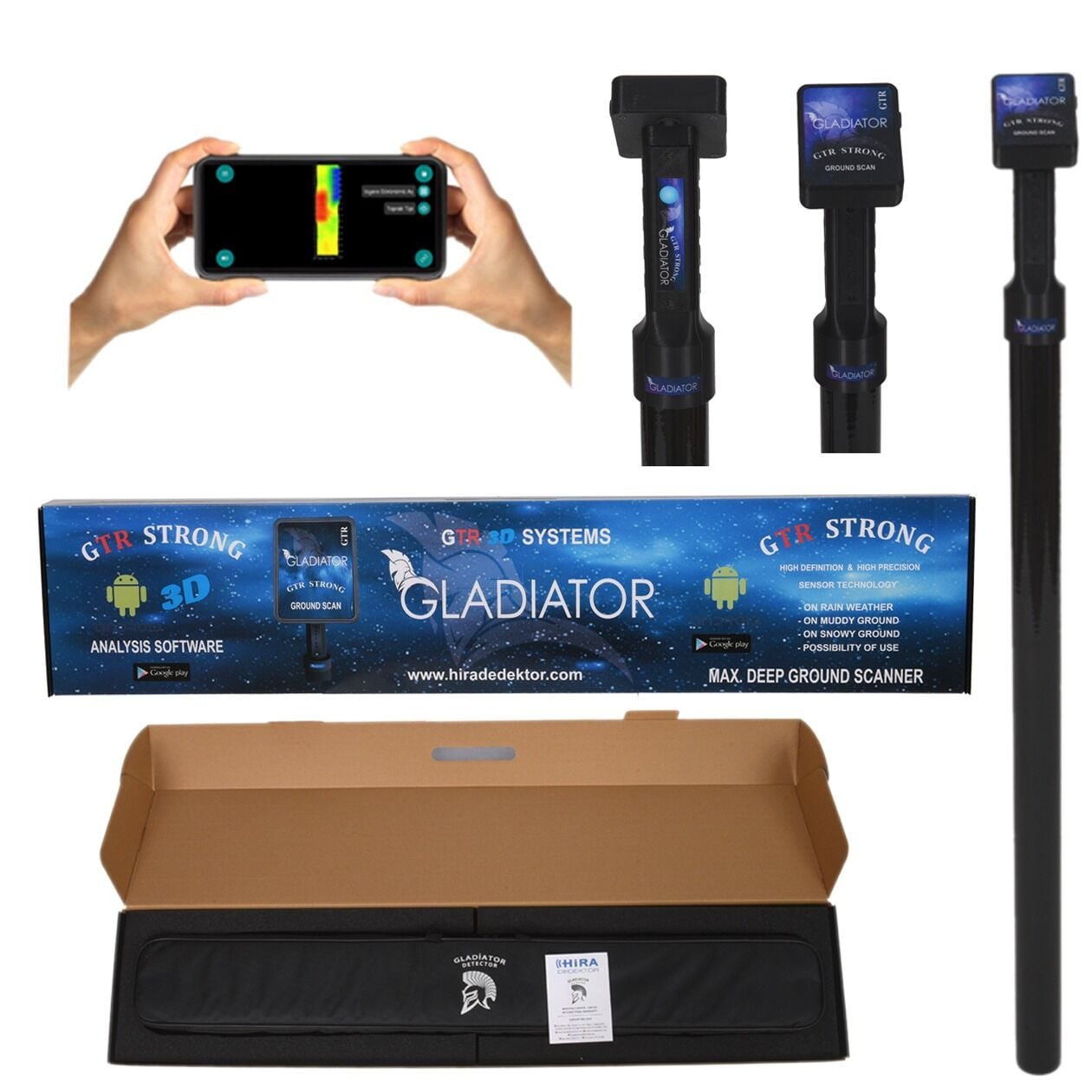 GTR STRONG 2 YERALTI GÖRÜNTÜLEME CİHAZI